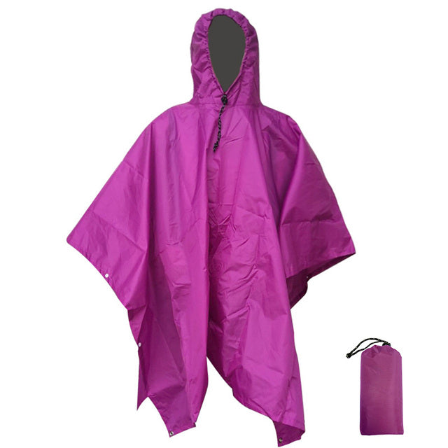 The 3-in-1 Waterproof Survival Poncho