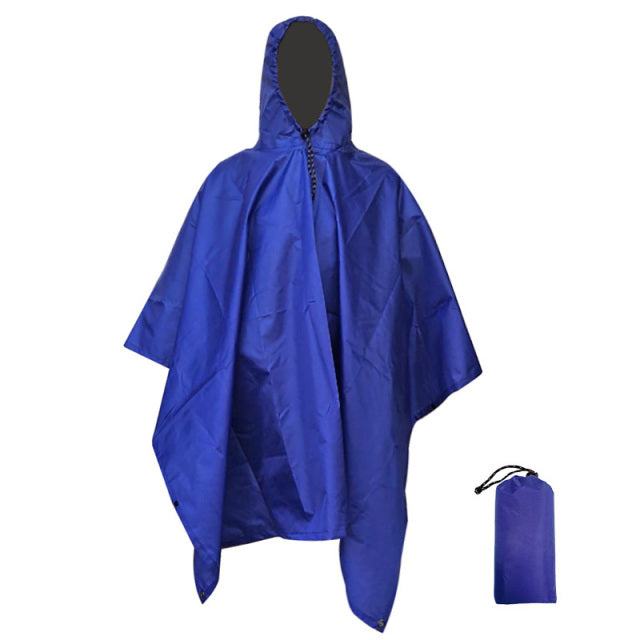 The 3-in-1 Waterproof Survival Poncho