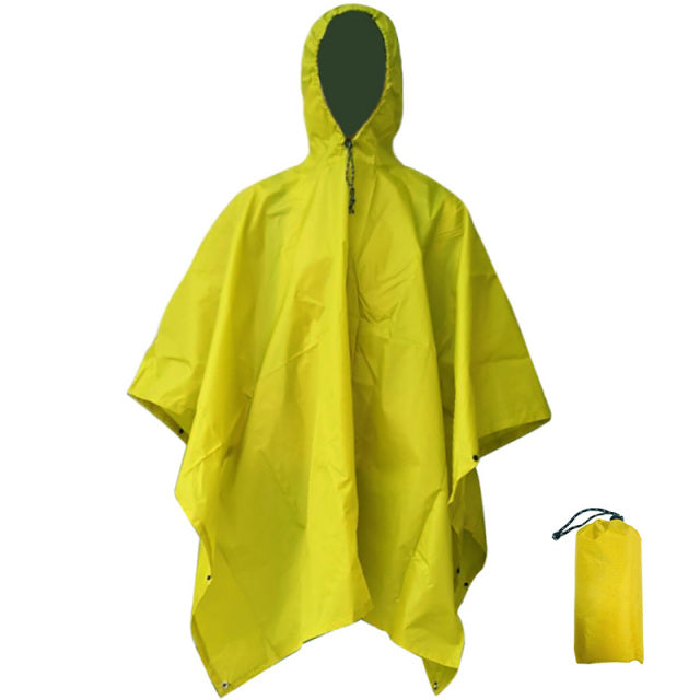 The 3-in-1 Waterproof Survival Poncho