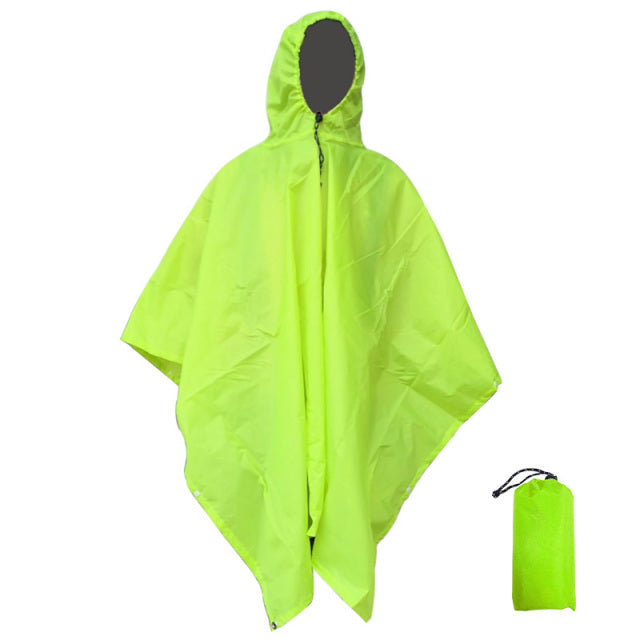 The 3-in-1 Waterproof Survival Poncho