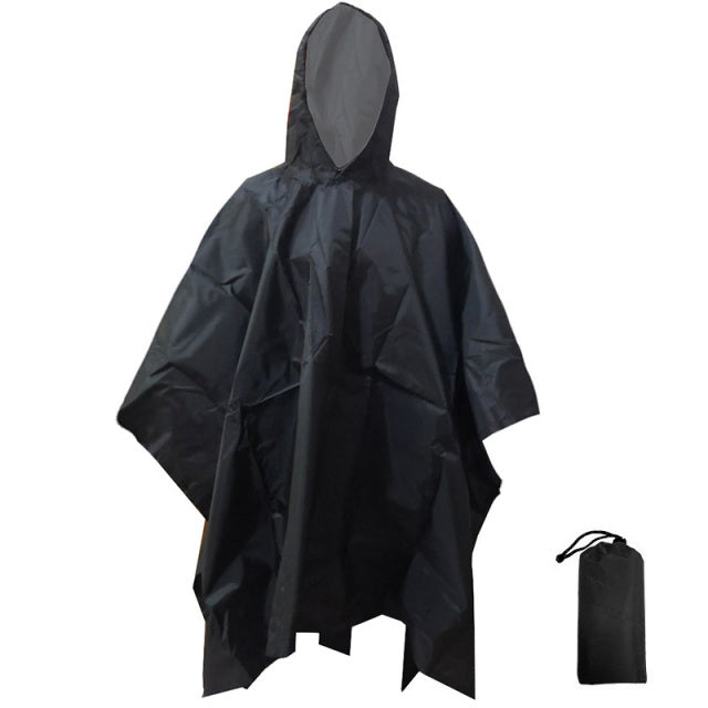 The 3-in-1 Waterproof Survival Poncho