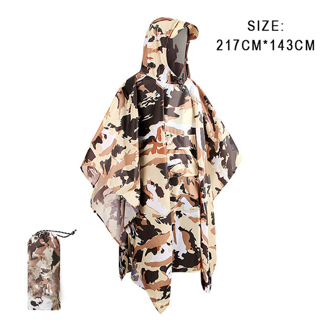 The 3-in-1 Waterproof Survival Poncho