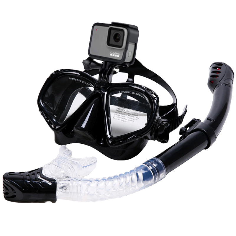 The Water Warrior Snorkel Tube & Goggles Set