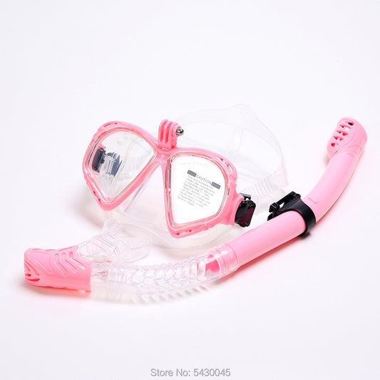 The Water Warrior Snorkel Tube & Goggles Set