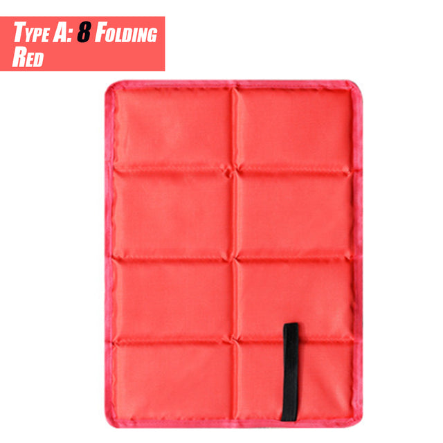 New Oxford Cloth Folding Camping Mat Portable Outdoor Waterproof Foam Sitting Pad Beach Mat Prevent Dirty Hiking Small Seat Pad