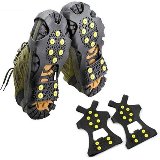 Anti-Skid Ice Climbing Shoe Spike-Grips - Crampons/Cleats/Overshoes