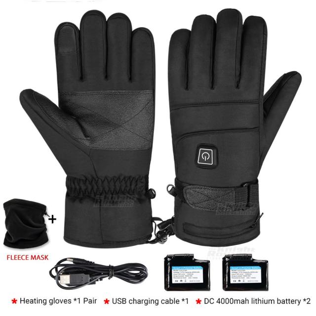 Heated Water-Resistant Gloves