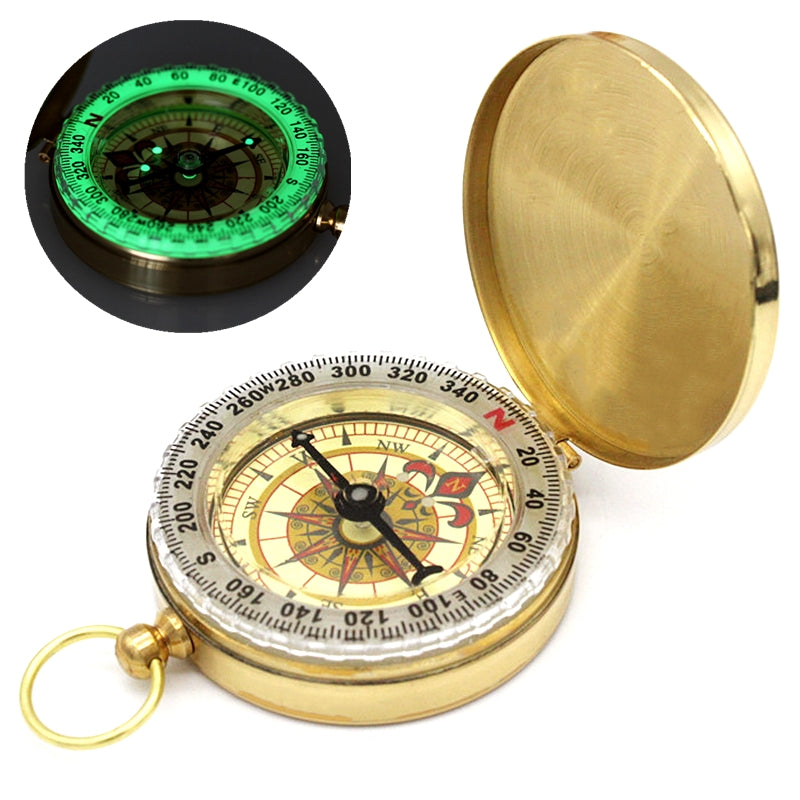 The Ultimate Glow-in-the-Dark Pocket Compass