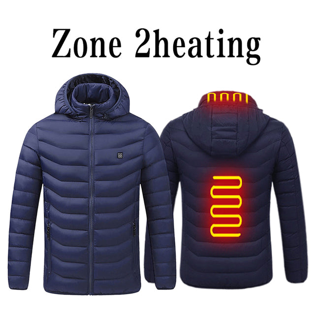 Rechargeable Heated Winter Jacket