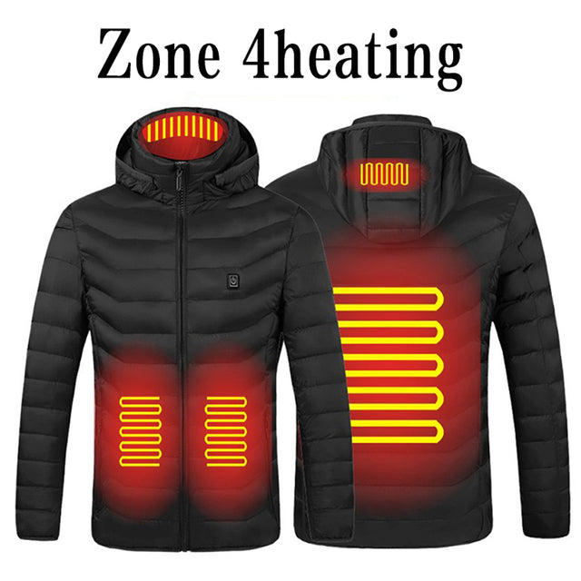 Rechargeable Heated Winter Jacket