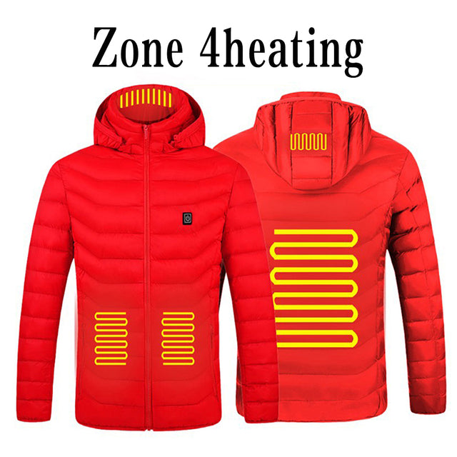 Rechargeable Heated Winter Jacket