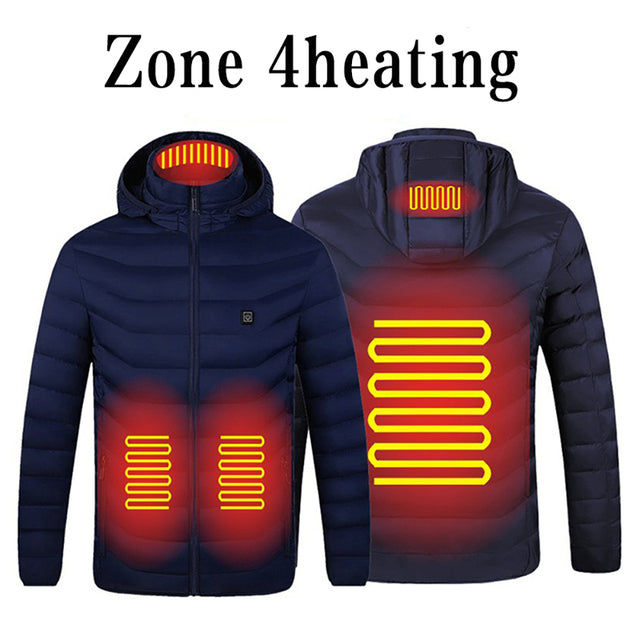 Rechargeable Heated Winter Jacket