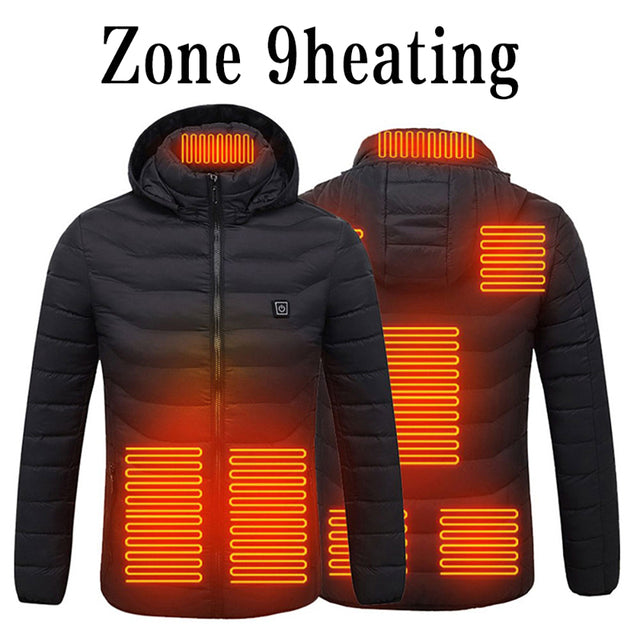 Rechargeable Heated Winter Jacket