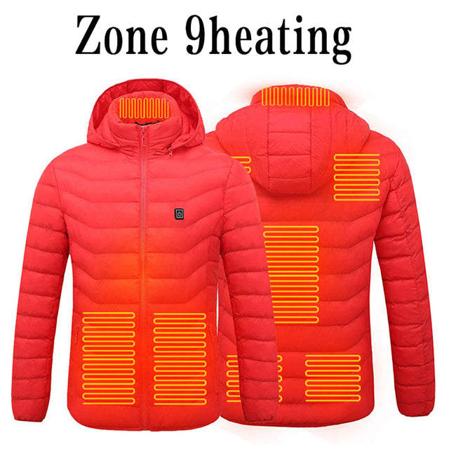 Rechargeable Heated Winter Jacket