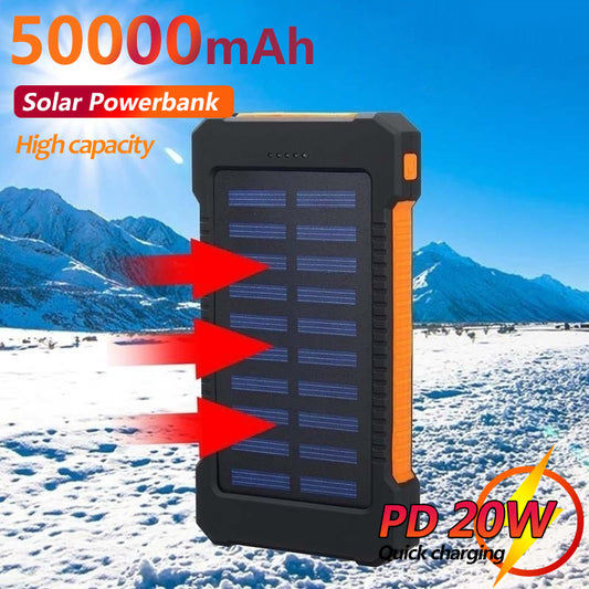 The Extreme Solar Power-Bank & Flashlight