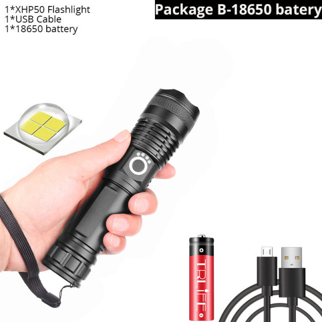 The Essential USB-Rechargable LED Flashlight