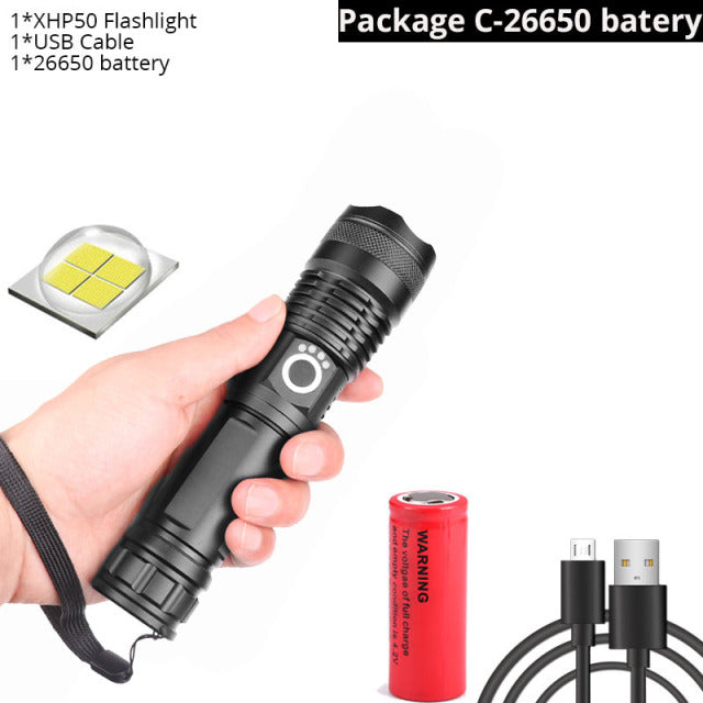 The Essential USB-Rechargable LED Flashlight