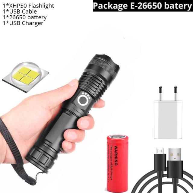 The Essential USB-Rechargable LED Flashlight