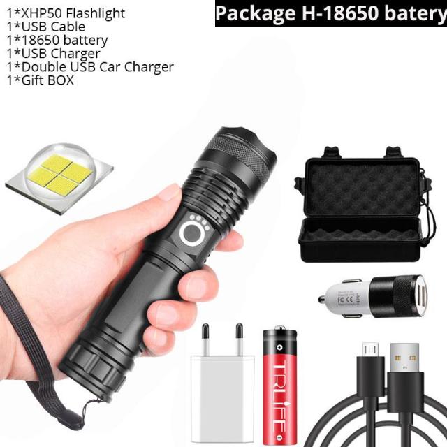 The Essential USB-Rechargable LED Flashlight