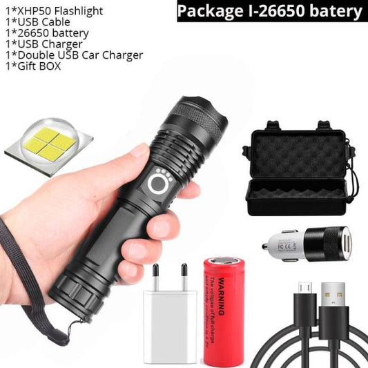 The Essential USB-Rechargable LED Flashlight