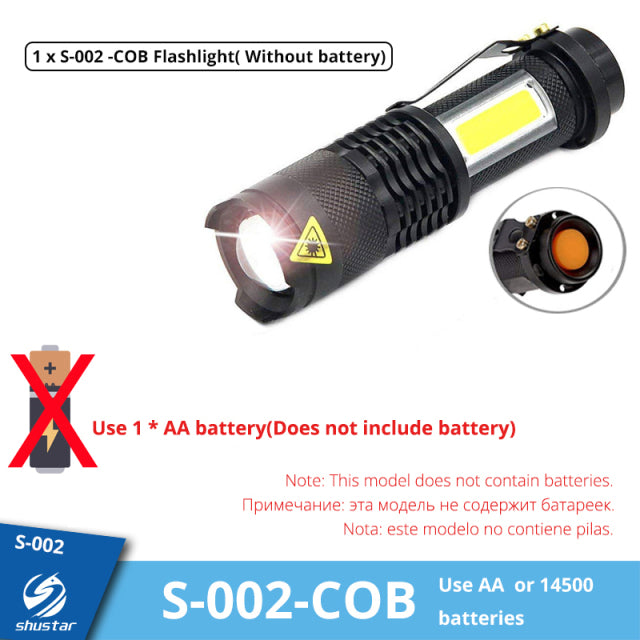 Mini Rechargeable LED Flashlight