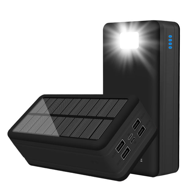 The Extreme Explorer's Solar USB Power Bank & Flashlight