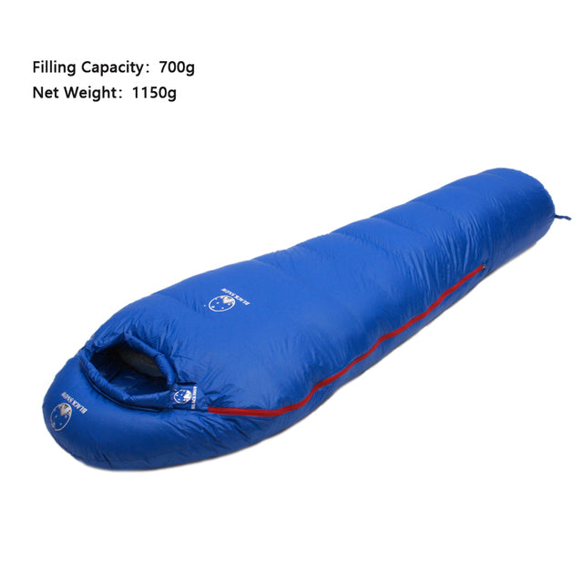 The Ultimate Goose-Down Sleeping Bag by Black Snow