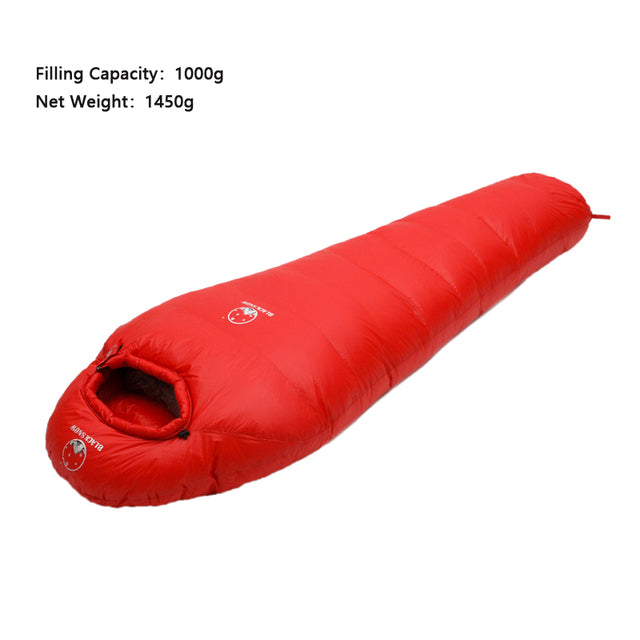 The Ultimate Goose-Down Sleeping Bag by Black Snow