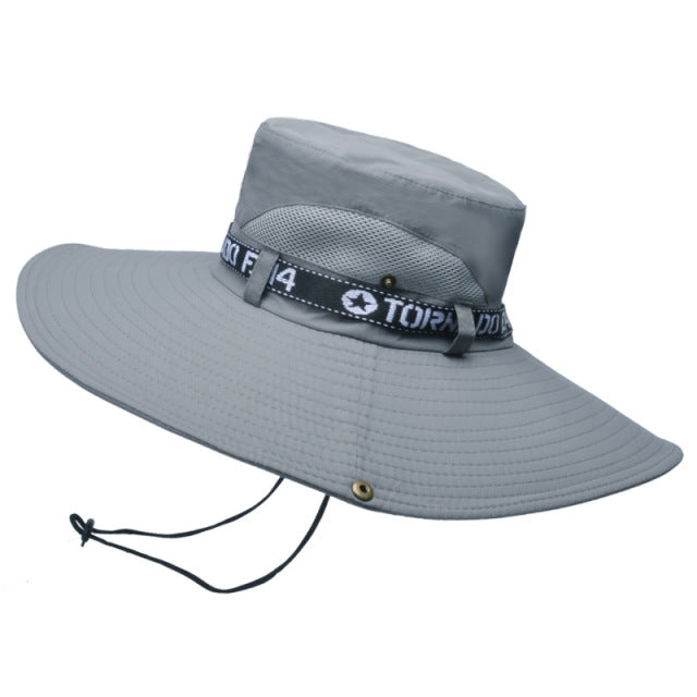 New Boonie Hat Men Anti-UV Sun Hats Outdoor Fishing Cap Fashion Big Brim Caps Women&#39;s Summer Hat Male Bucket Hat Sombrero Gorros