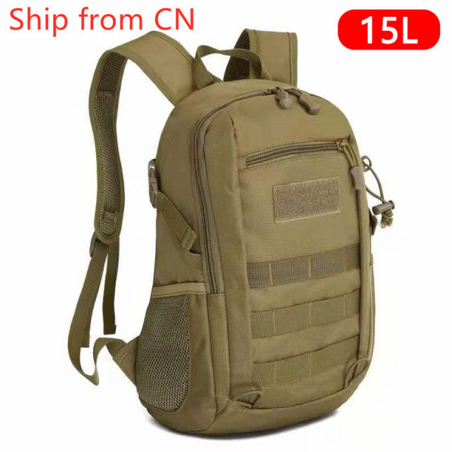 Outdoor Tactical Backpack Military Rucksacks Men 15L 20L Waterproof Sport Travel Backpacks Camping Mochila Fishing Hunting Bags