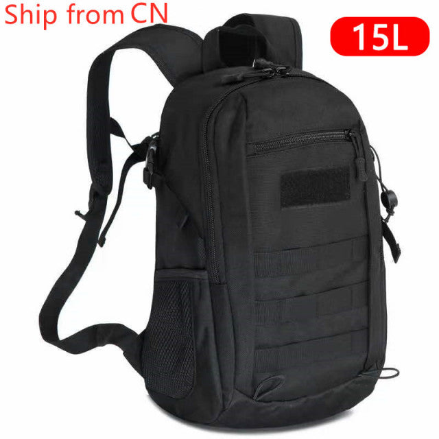 Outdoor Tactical Backpack Military Rucksacks Men 15L 20L Waterproof Sport Travel Backpacks Camping Mochila Fishing Hunting Bags