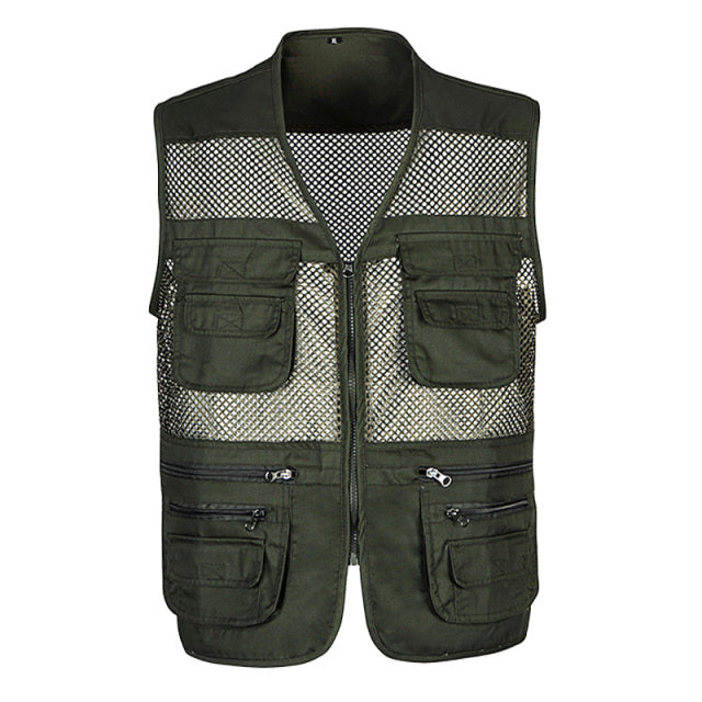 The Survivalist Mesh Cargo Vest