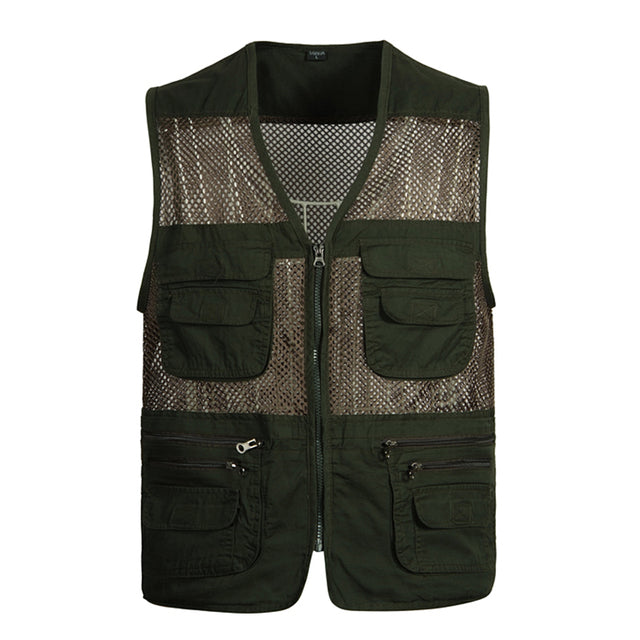 The Survivalist Mesh Cargo Vest