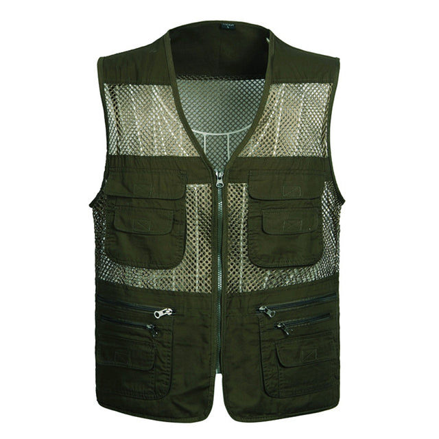 The Survivalist Mesh Cargo Vest