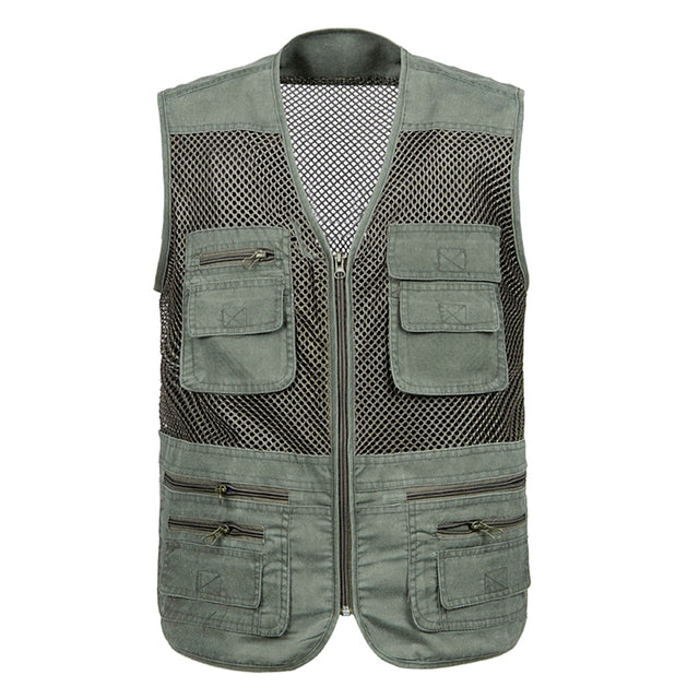 The Survivalist Mesh Cargo Vest