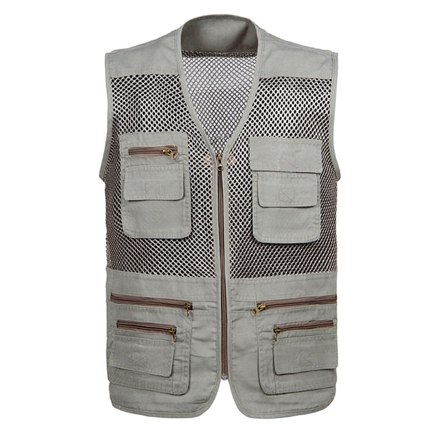 The Survivalist Mesh Cargo Vest