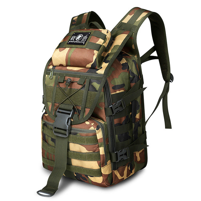 Tactical Backpack 40L Military Bag Hunting Backpack Lightweight Mens Tactical Bag Fishing Bag Army For Men Hiking Tactical Pouch