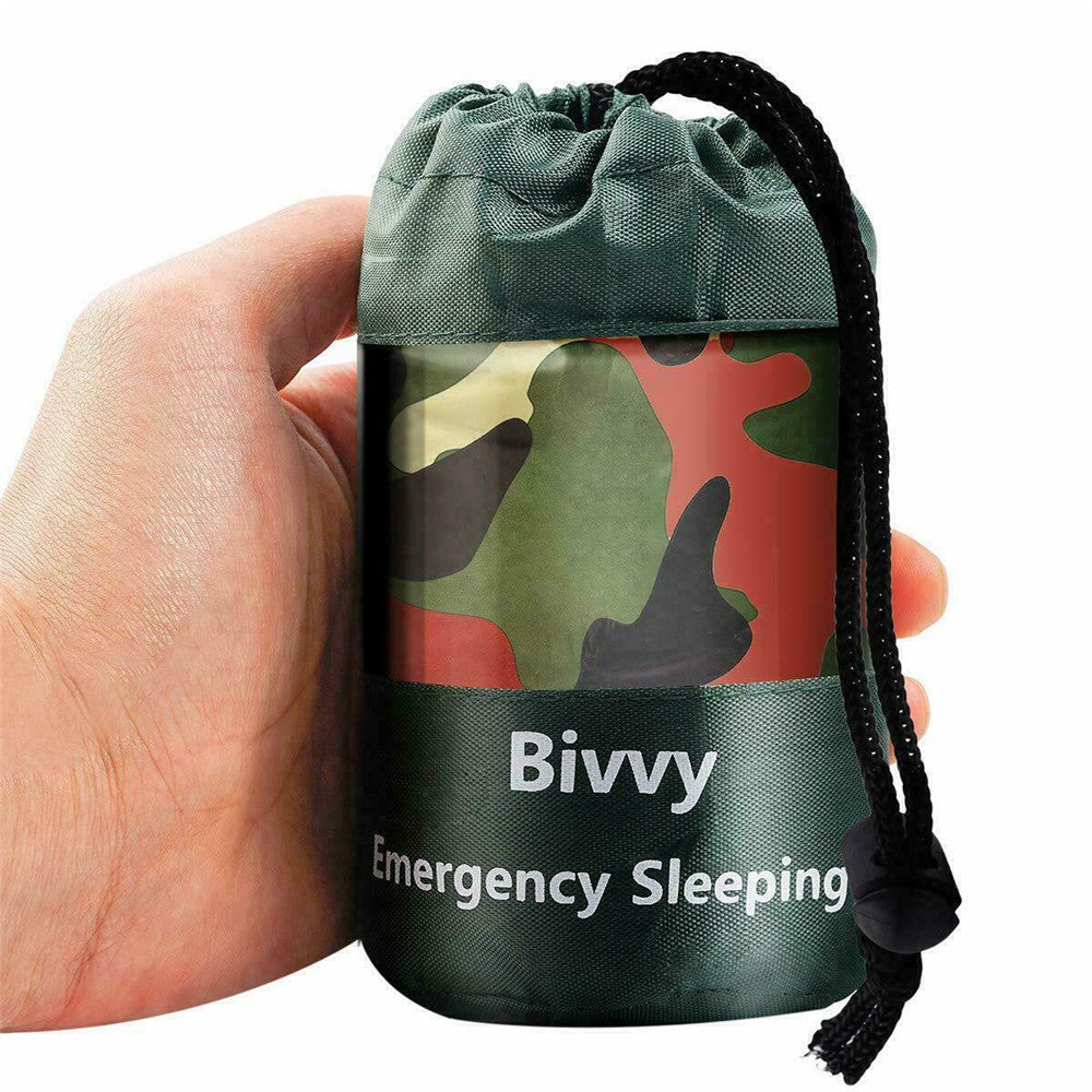 The Emergency Bivy Sleeping Bag and Case