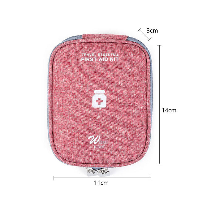 Mini Portable Medicine Storage Bag for First Aid Kit