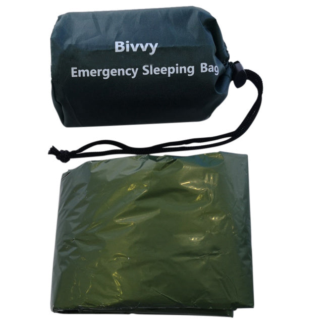 The Emergency Bivy Sleeping Bag and Case