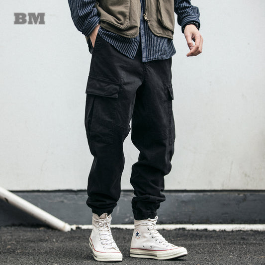 The Essential Survivalist Drawstring Cargo Joggers