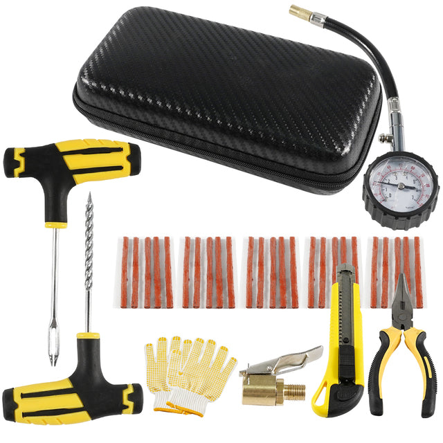 The Essential Emergency Car Tire Repair Tool Kit