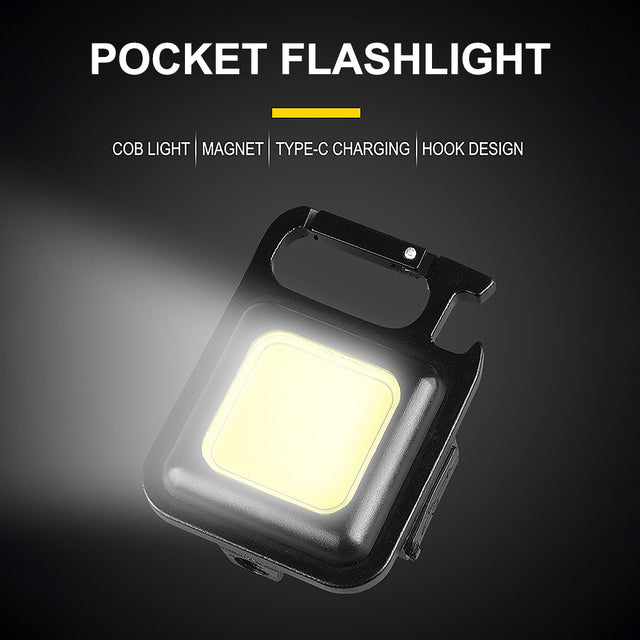 The Mini LED Flashlight and Work Light