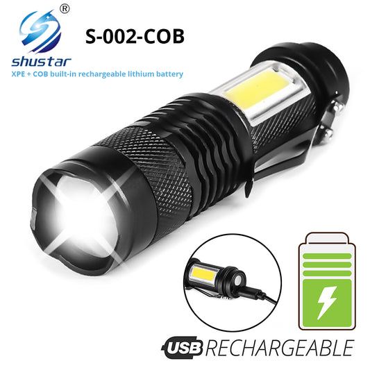 Mini Rechargeable LED Flashlight