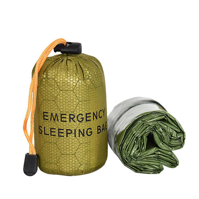 The Emergency Bivy Sleeping Bag and Case