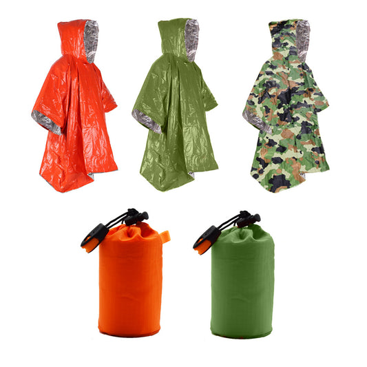 Ultralight Emergency Rain Poncho