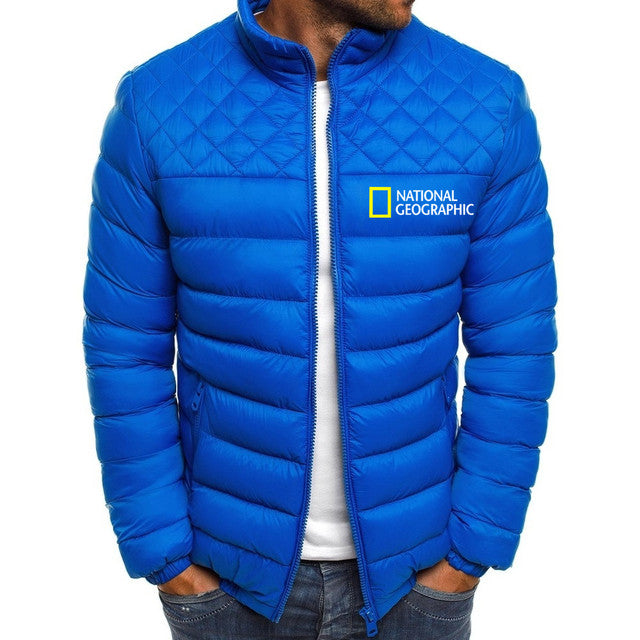 Winter Discovery Channel National Geographic Clothing Men Fashion Warm Protection Clothing Sports Outdoor Cycling Fishing Jacket