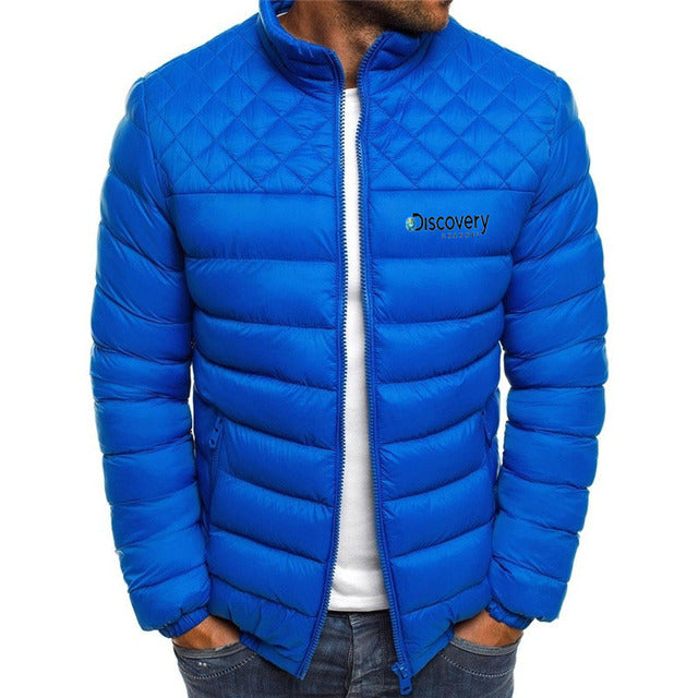 Winter Discovery Channel National Geographic Clothing Men Fashion Warm Protection Clothing Sports Outdoor Cycling Fishing Jacket