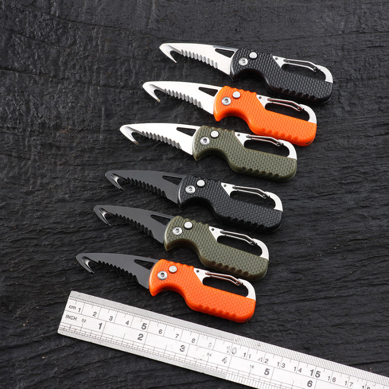 Eco-Friendly Serrated Hook-Knife