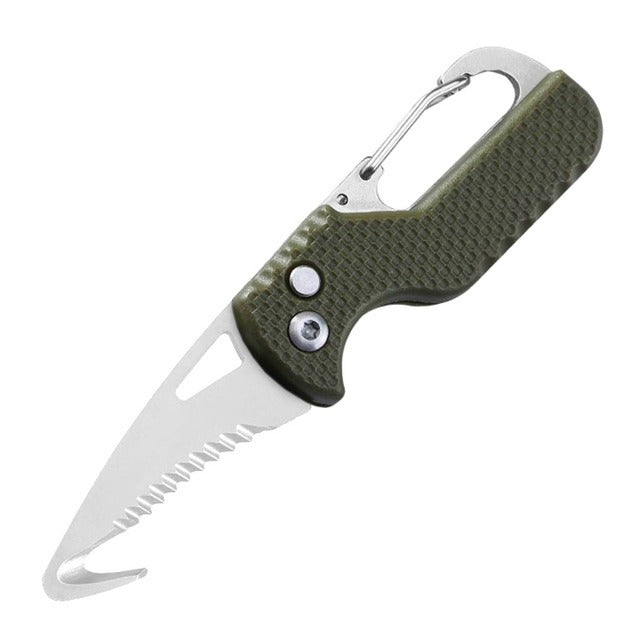 Eco-Friendly Serrated Hook-Knife